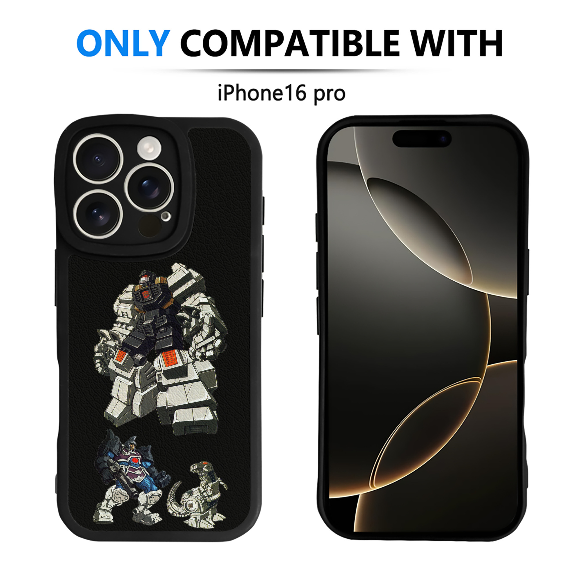 （画像用）  【iPhone 16シリーズ対応】シリコンスマホケース（レザー調） 材質：シリコン
